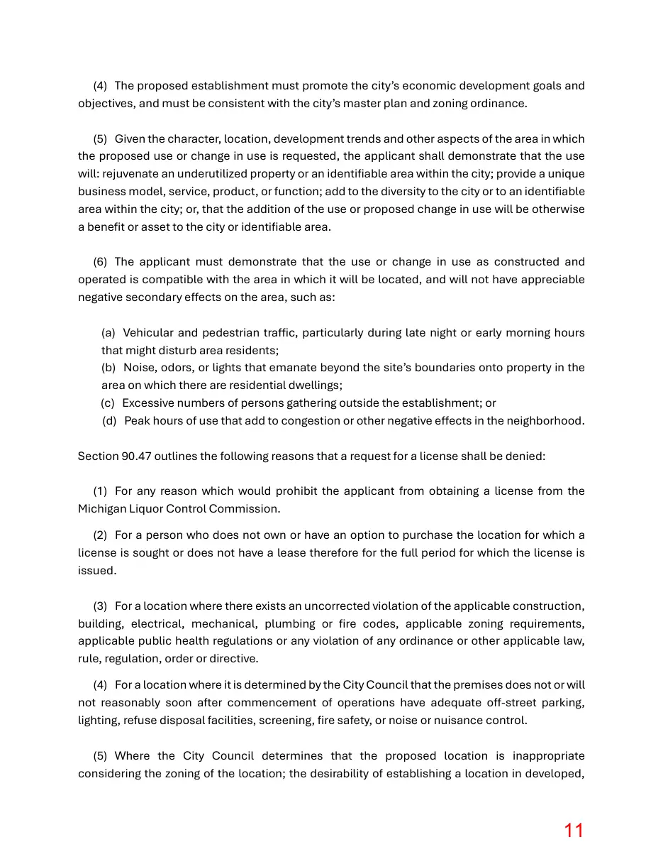 Page 11 of the packet; its text follows