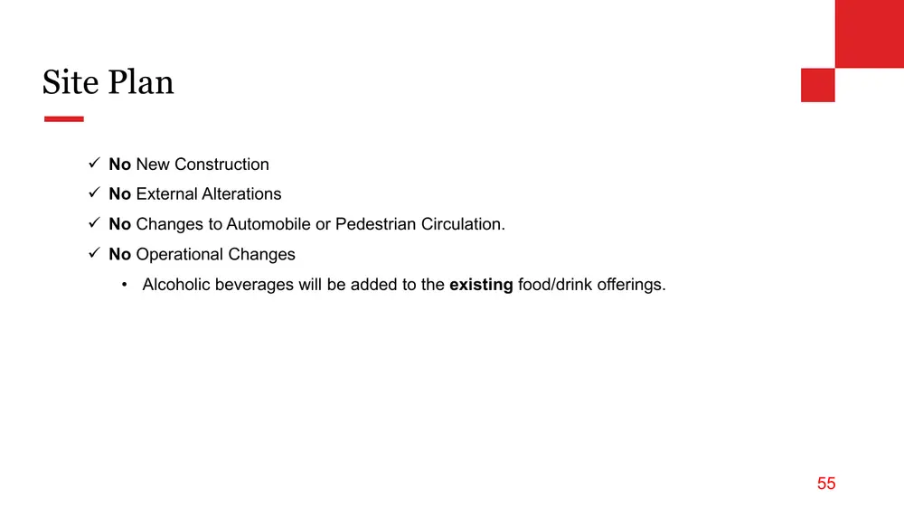Page 55 of the packet; its text follows