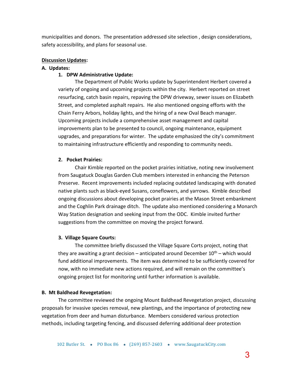 Page 3 of the packet; its text follows