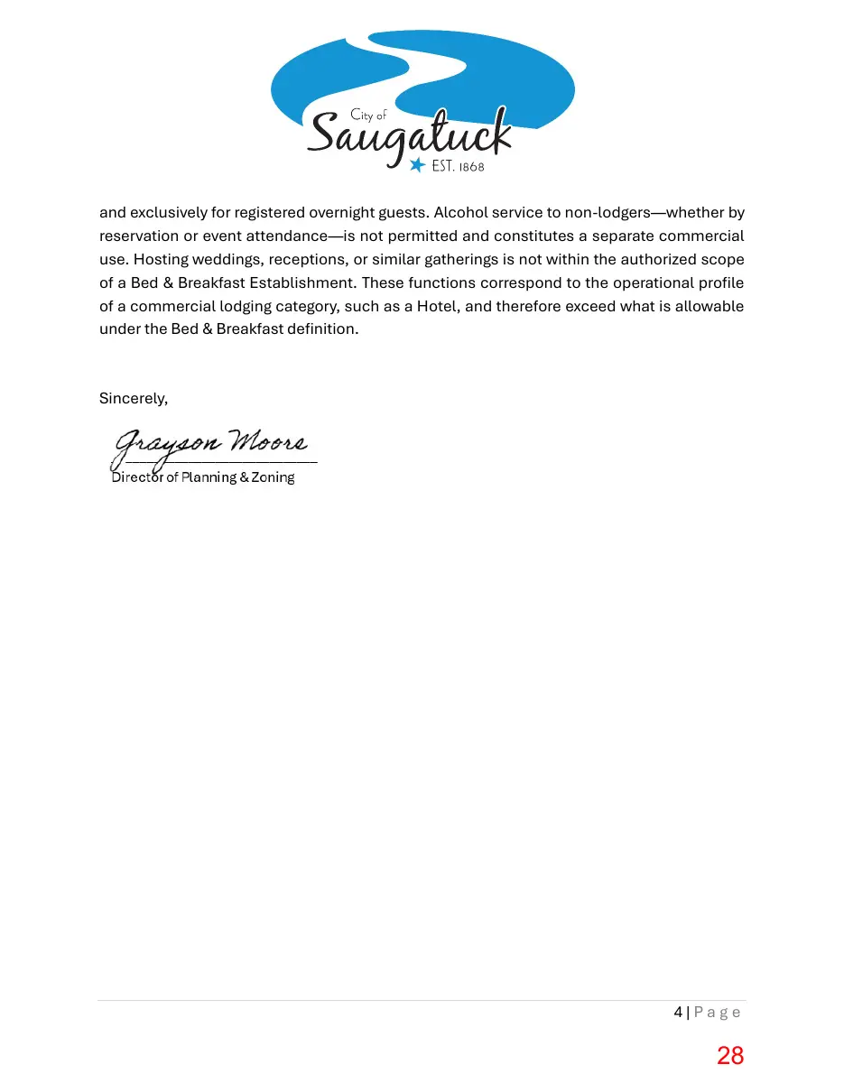 Page 28 of the packet; its text follows