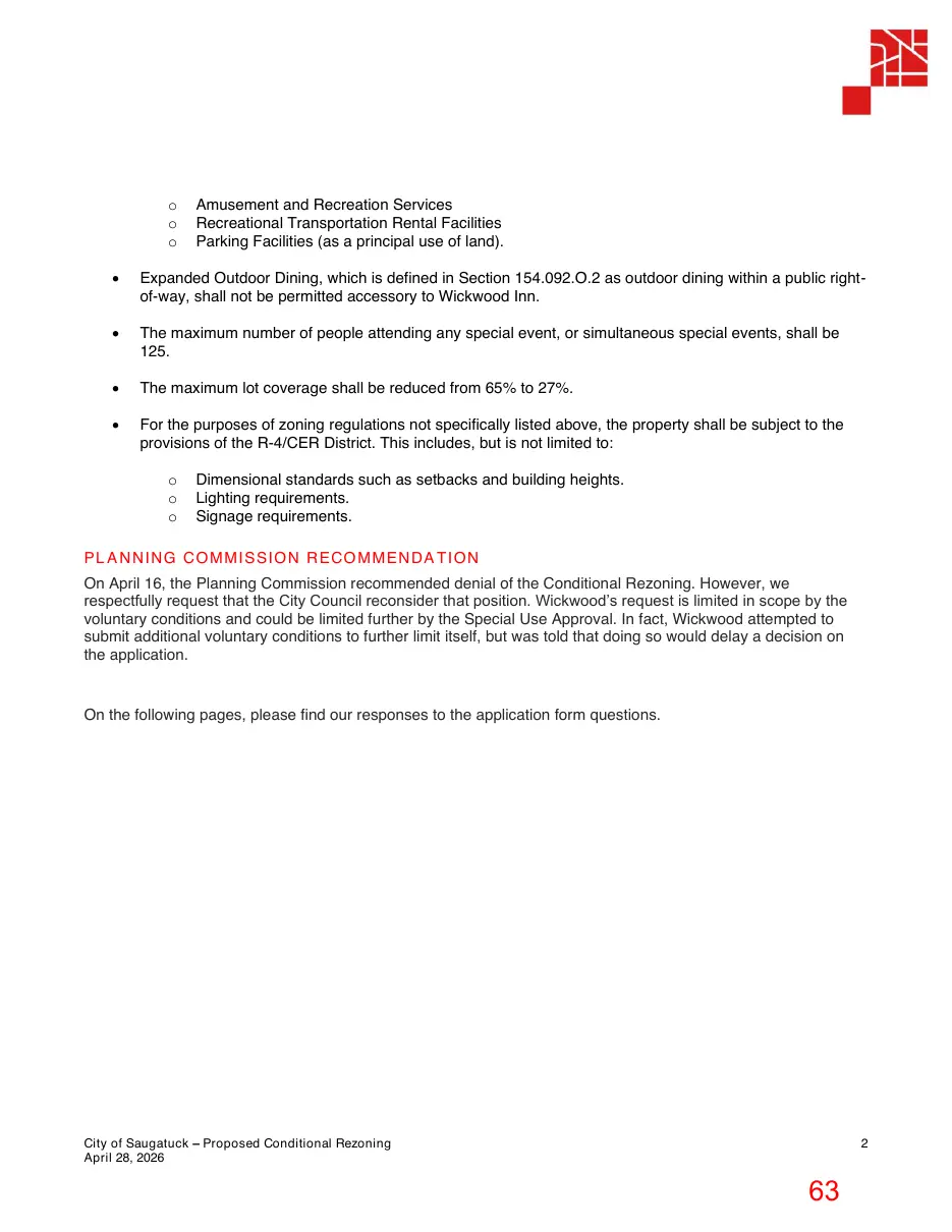 Page 63 of the packet; its text follows