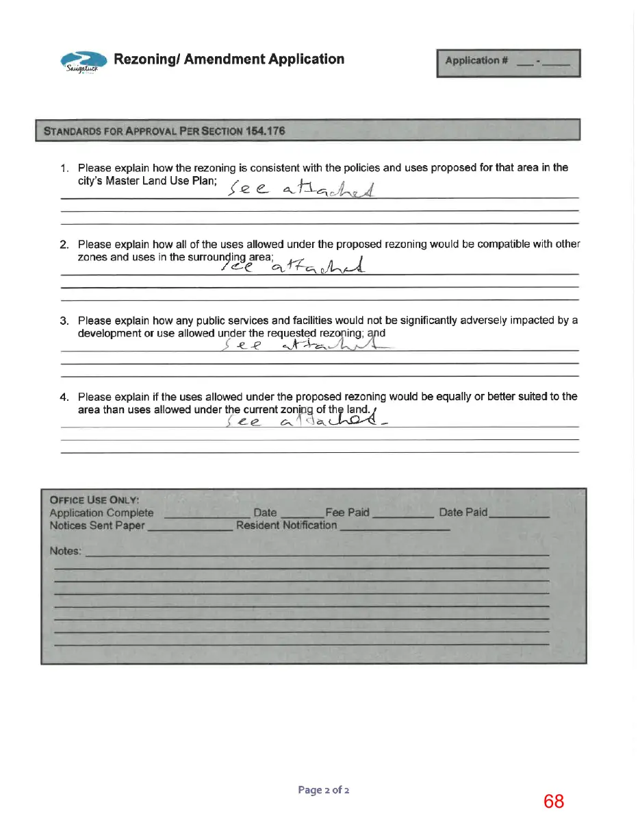 Page 68 of the packet, a scanned page