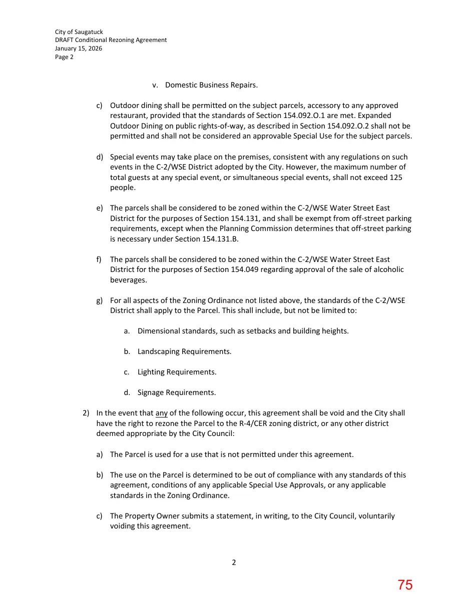 Page 75 of the packet; its text follows