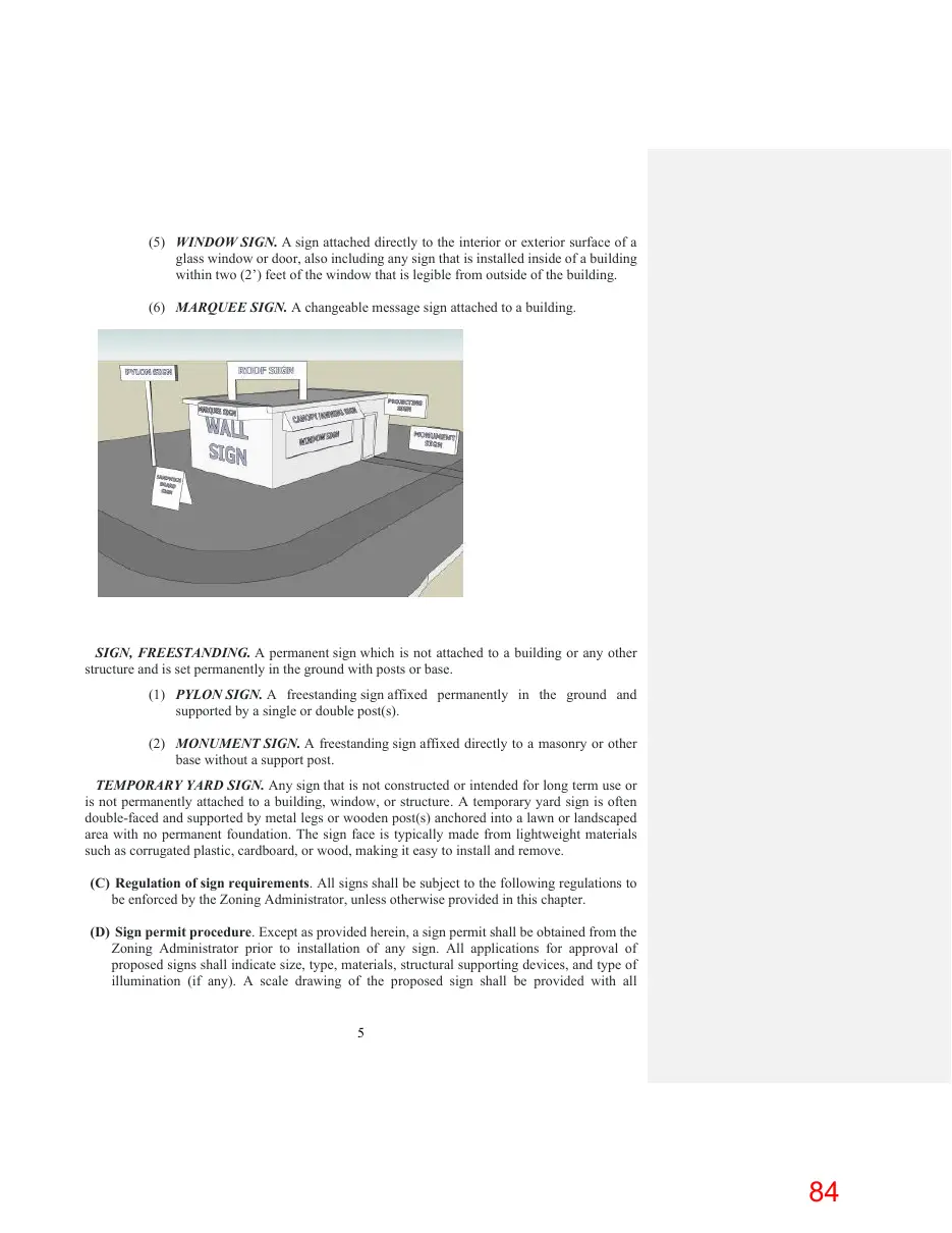 Page 84 of the packet; its text follows