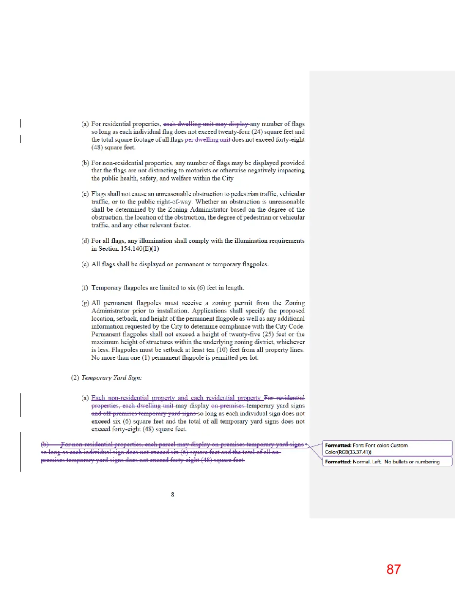 Page 87 of the packet, a scanned page