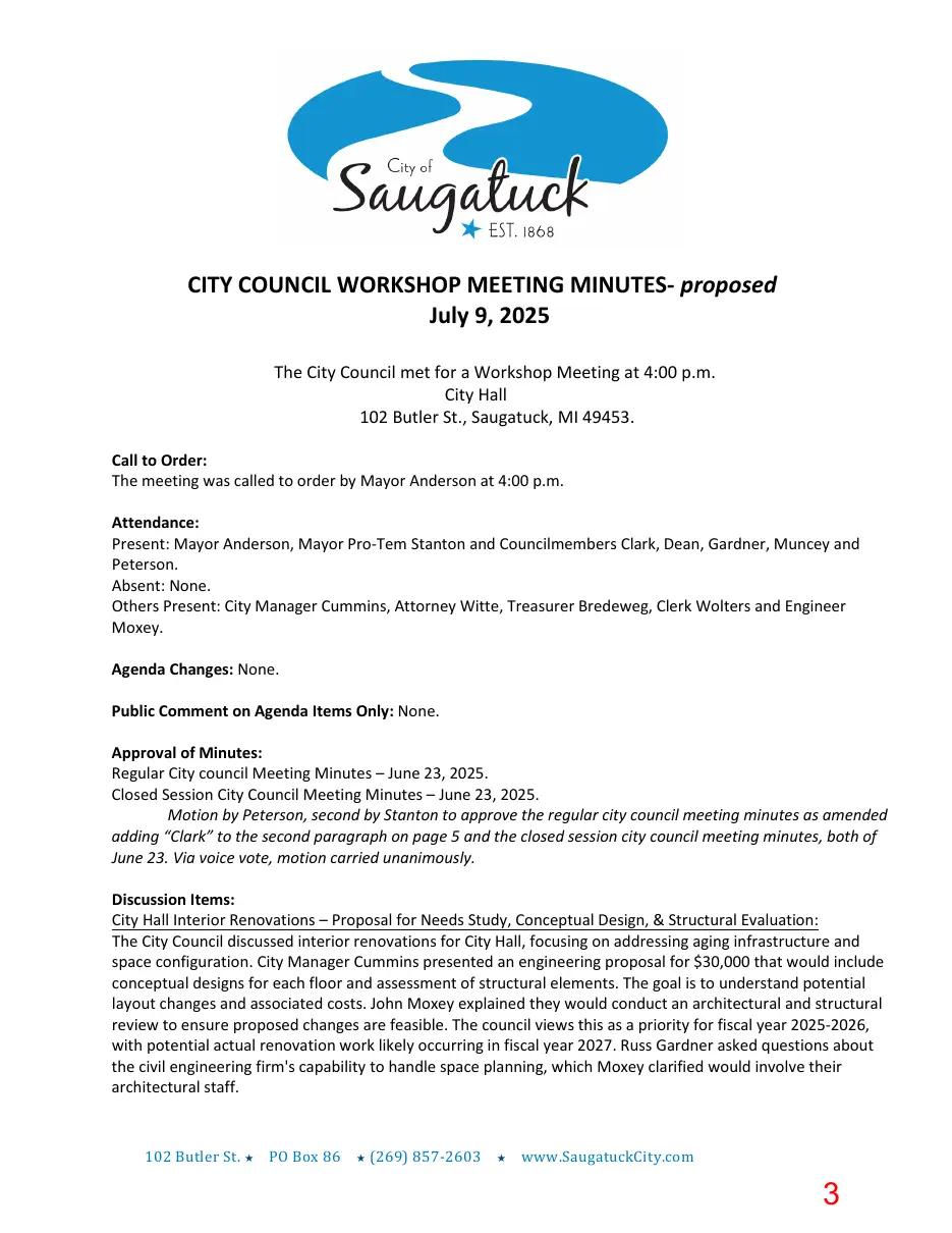 Page 3 of the packet; its text follows
