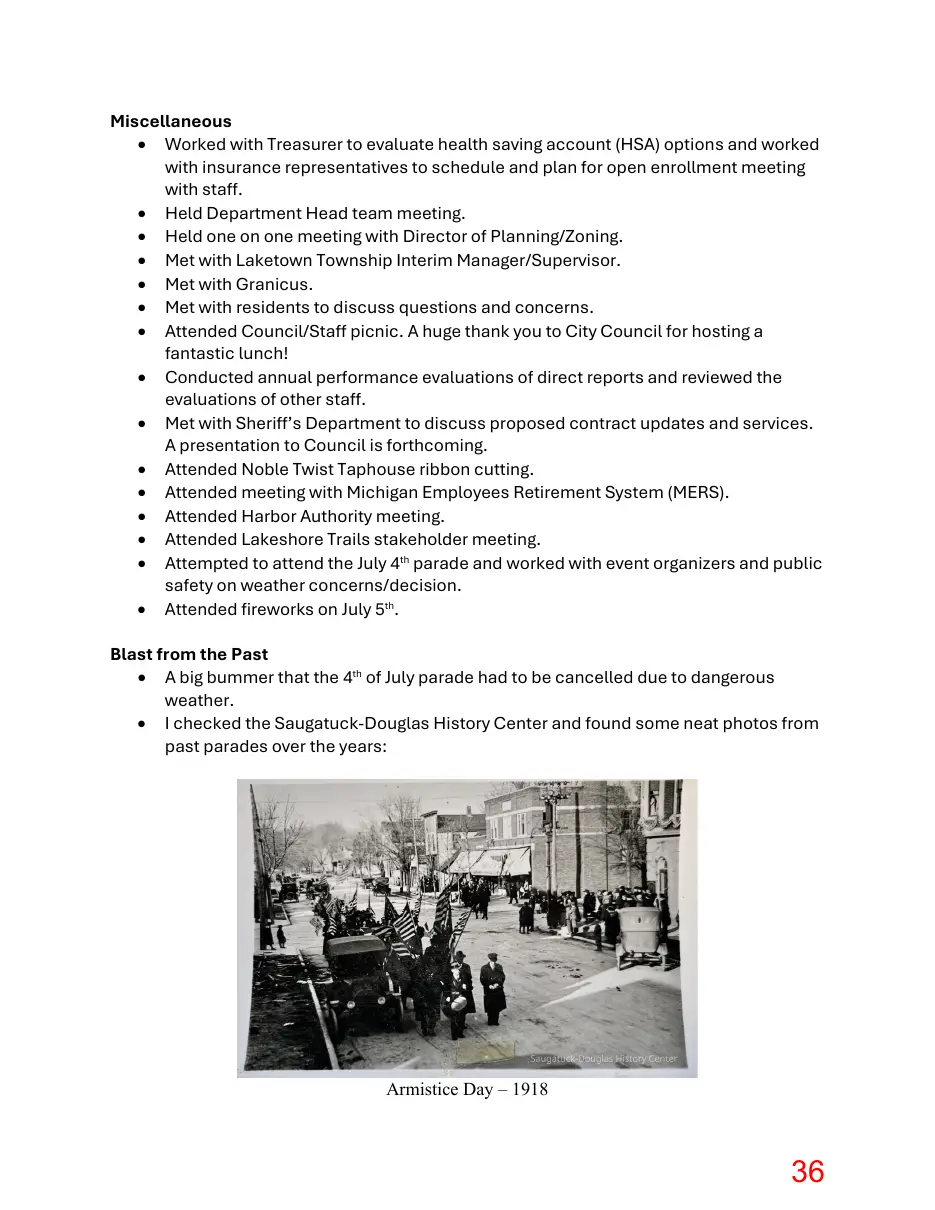 Page 36 of the packet; its text follows