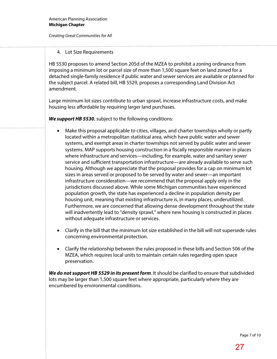 Page 27 of the packet; its text follows