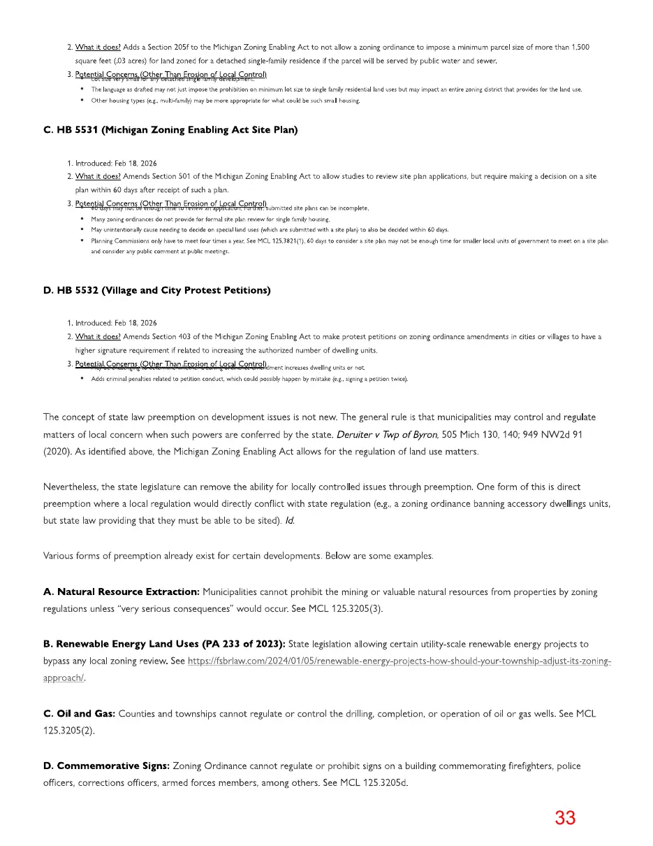 Page 33 of the packet, a scanned page