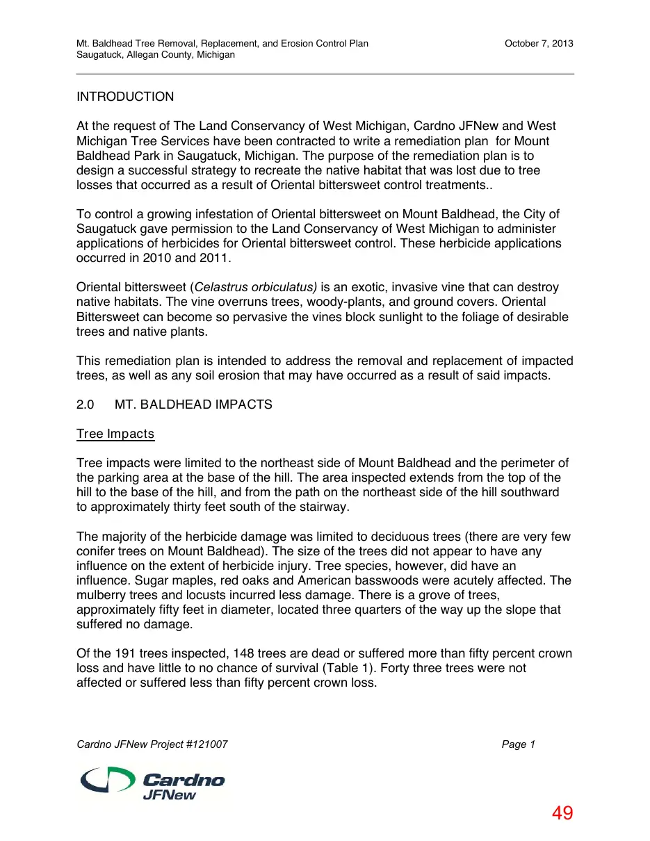 Page 49 of the packet; its text follows