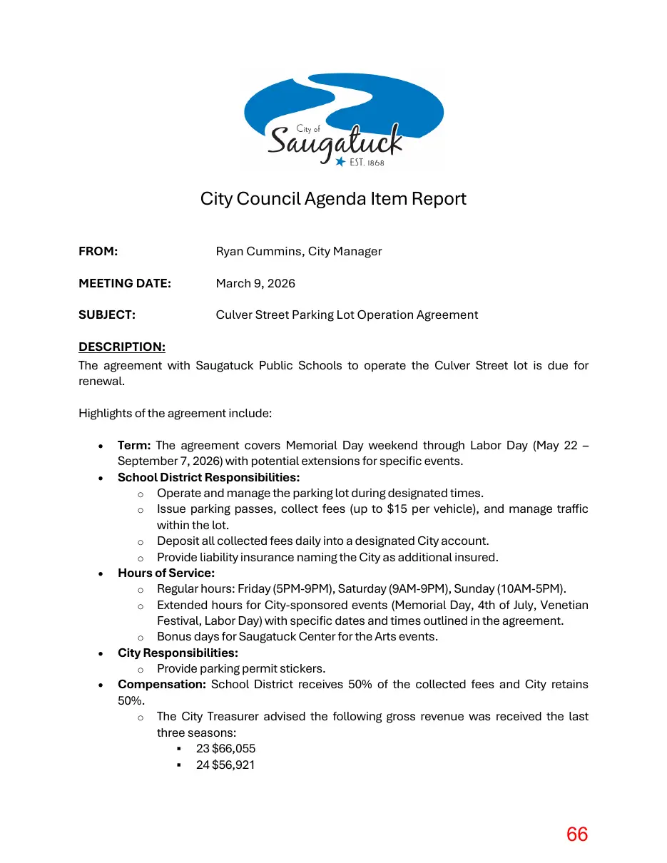 Page 66 of the packet; its text follows