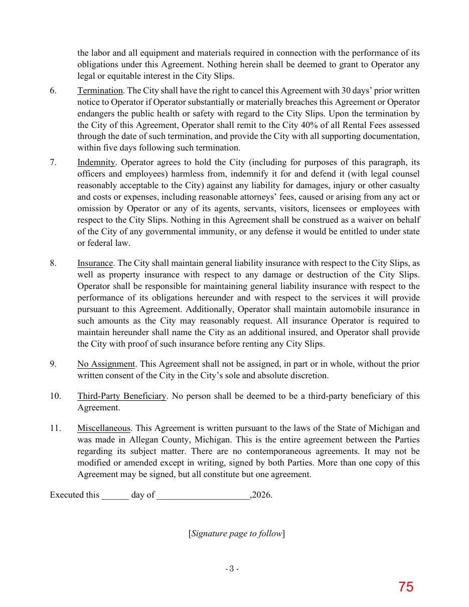 Page 75 of the packet; its text follows