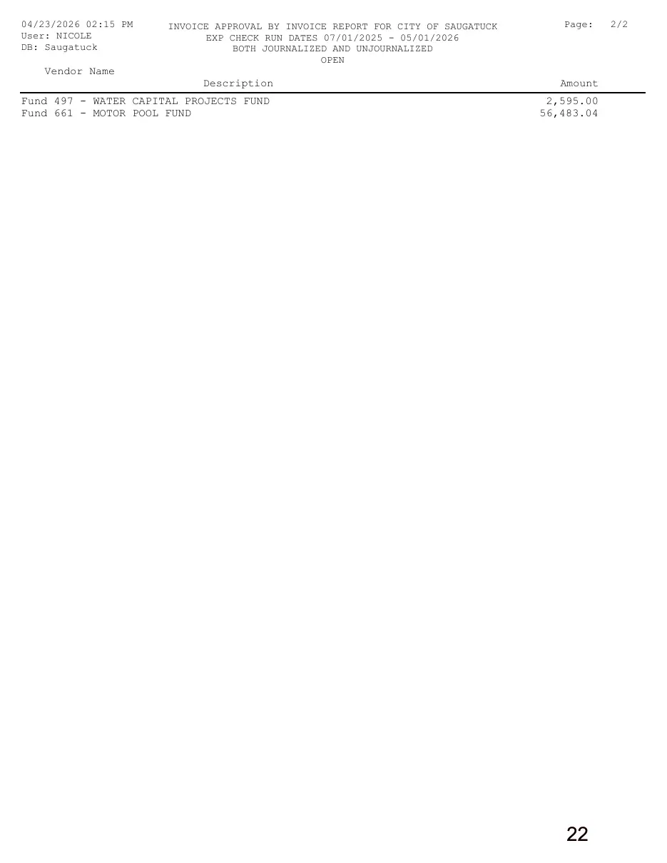 Page 22 of the packet; its text follows