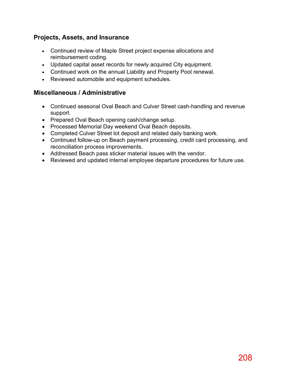 Page 208 of the packet; its text follows