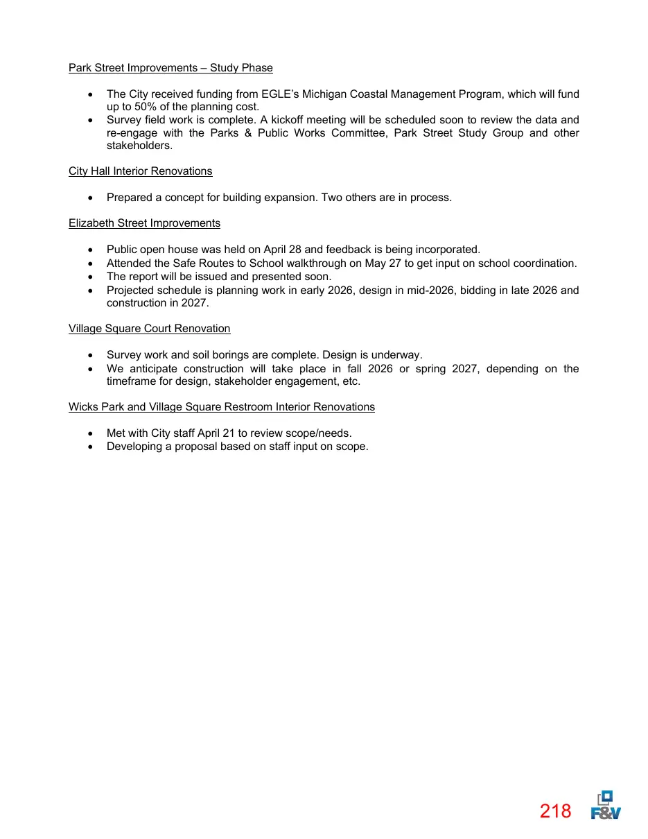 Page 218 of the packet; its text follows