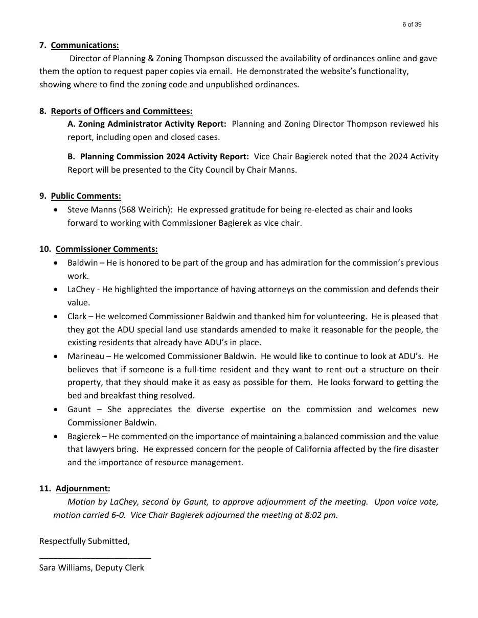 Page 6 of the packet; its text follows
