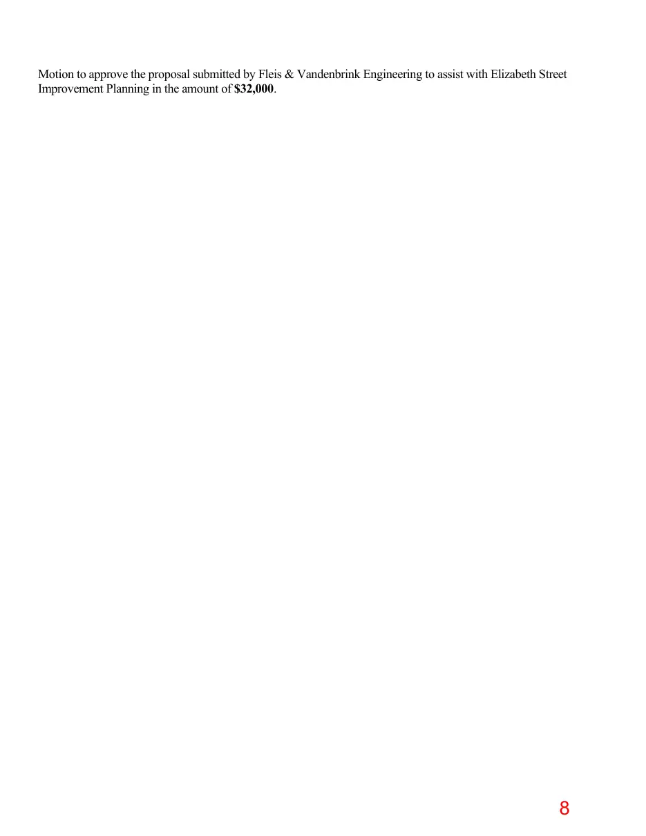 Page 8 of the packet; its text follows