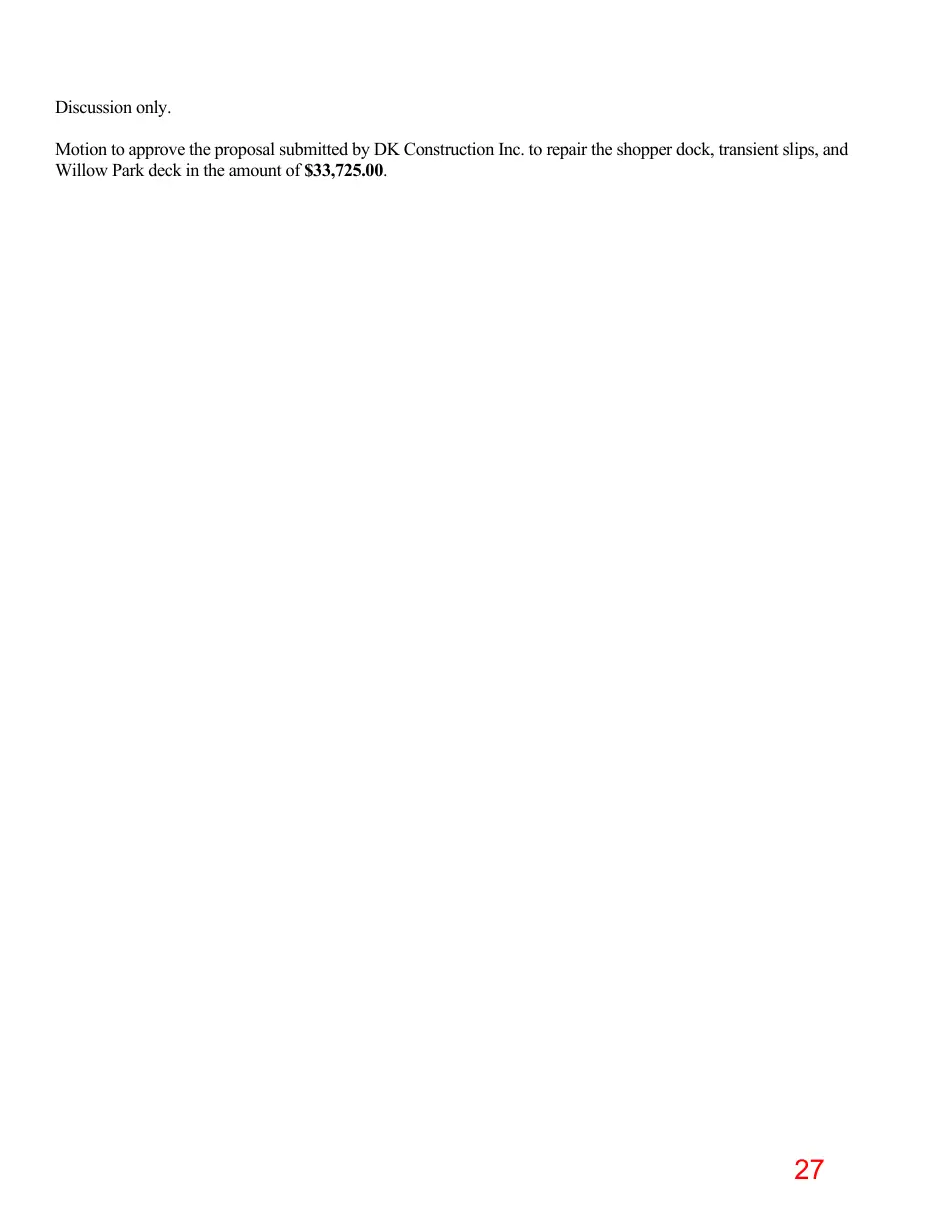 Page 27 of the packet; its text follows