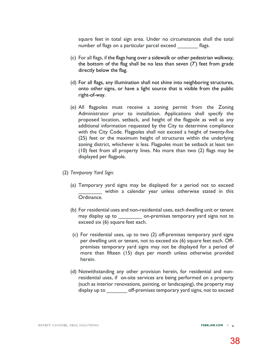 Page 38 of the packet; its text follows