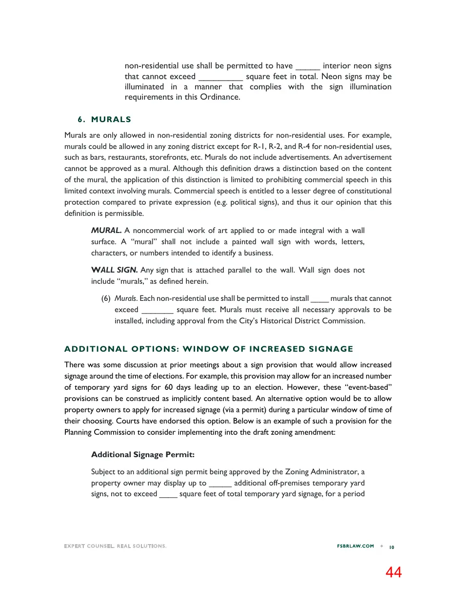 Page 44 of the packet; its text follows