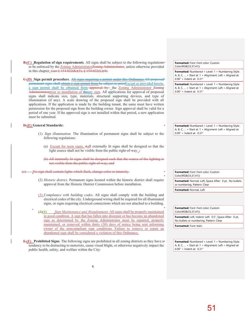 Page 51 of the packet; its text follows