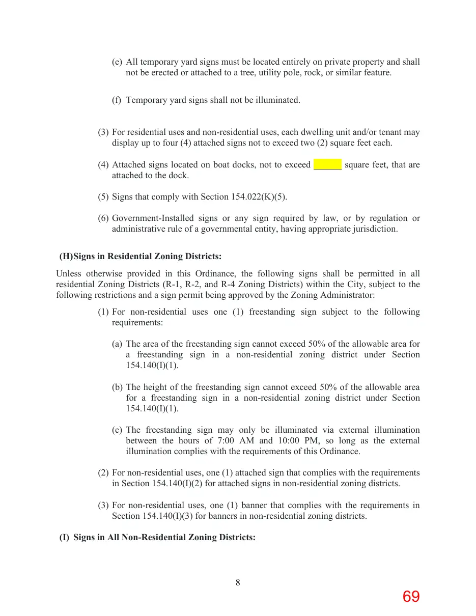 Page 69 of the packet; its text follows