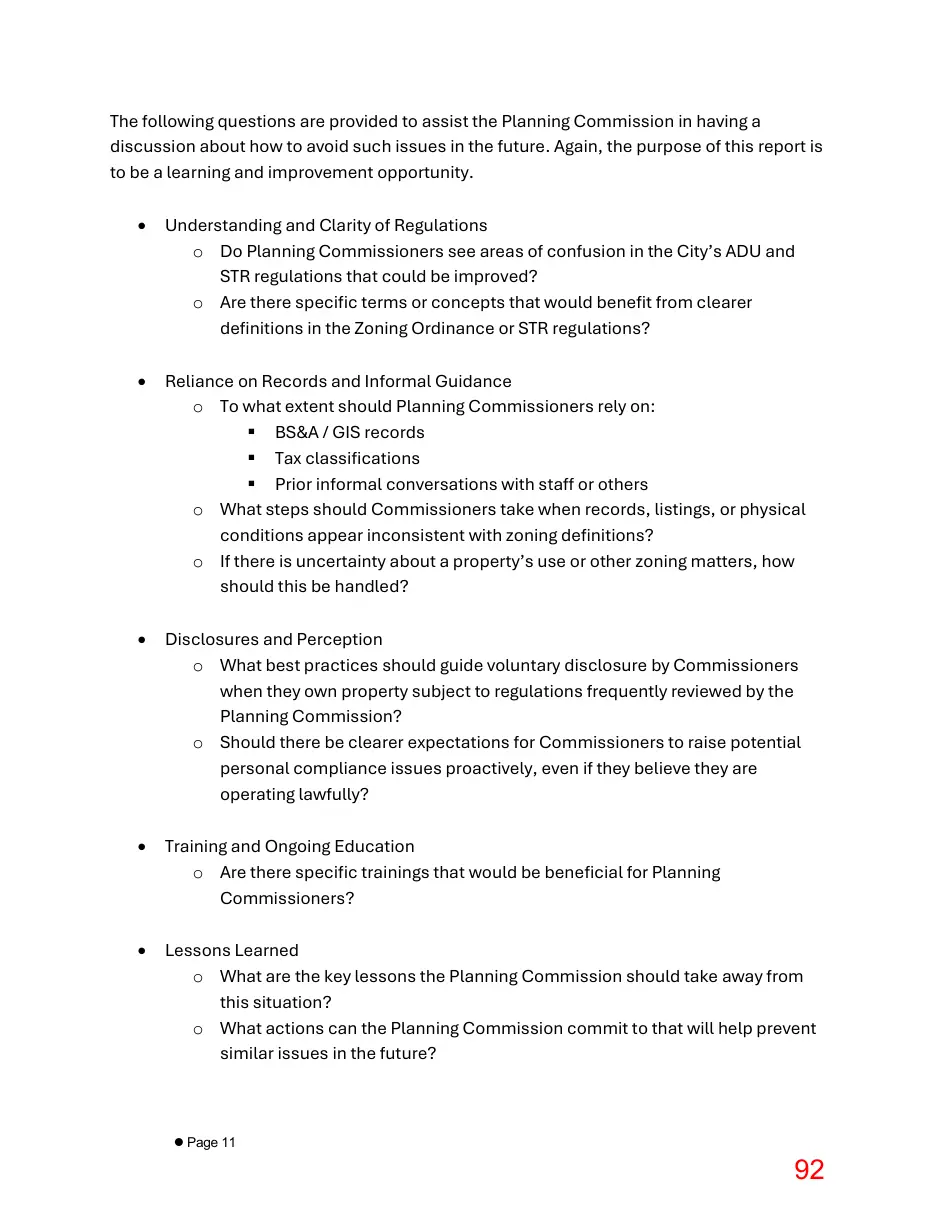 Page 92 of the packet; its text follows