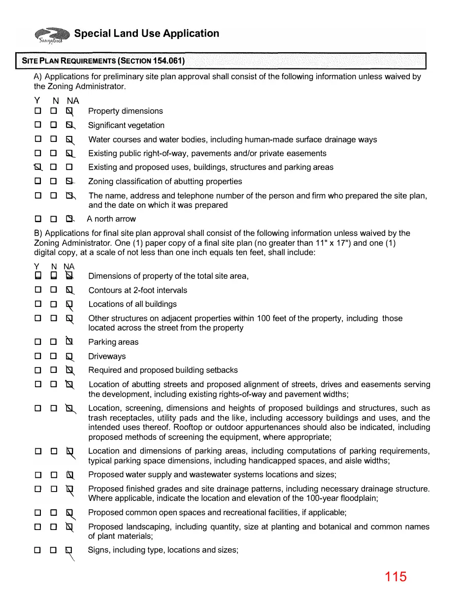 Page 115 of the packet; its text follows