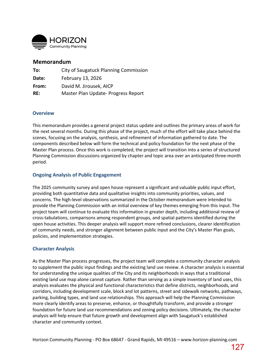 Page 127 of the packet; its text follows