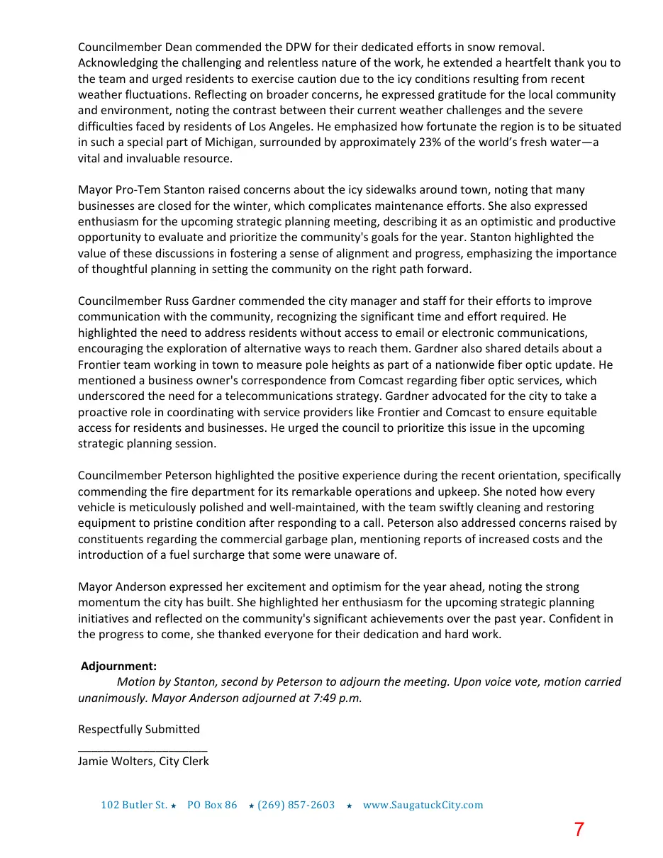 Page 7 of the packet; its text follows