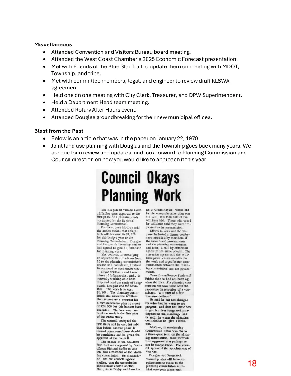 Page 18 of the packet; its text follows