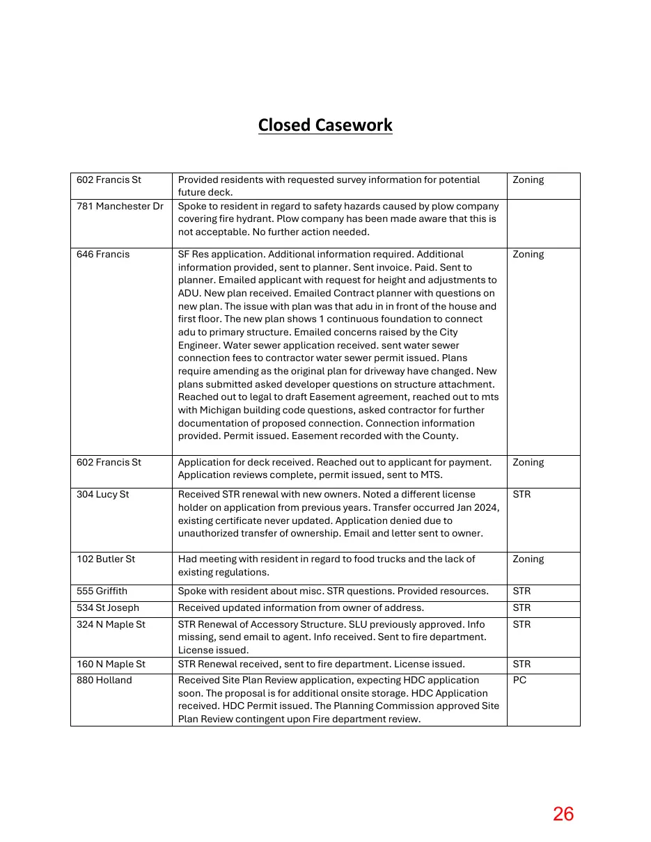 Page 26 of the packet; its text follows