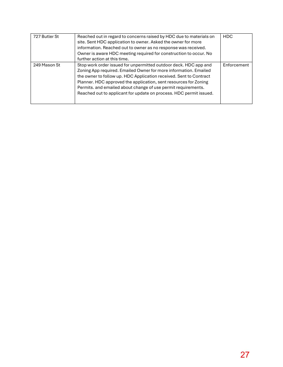Page 27 of the packet; its text follows