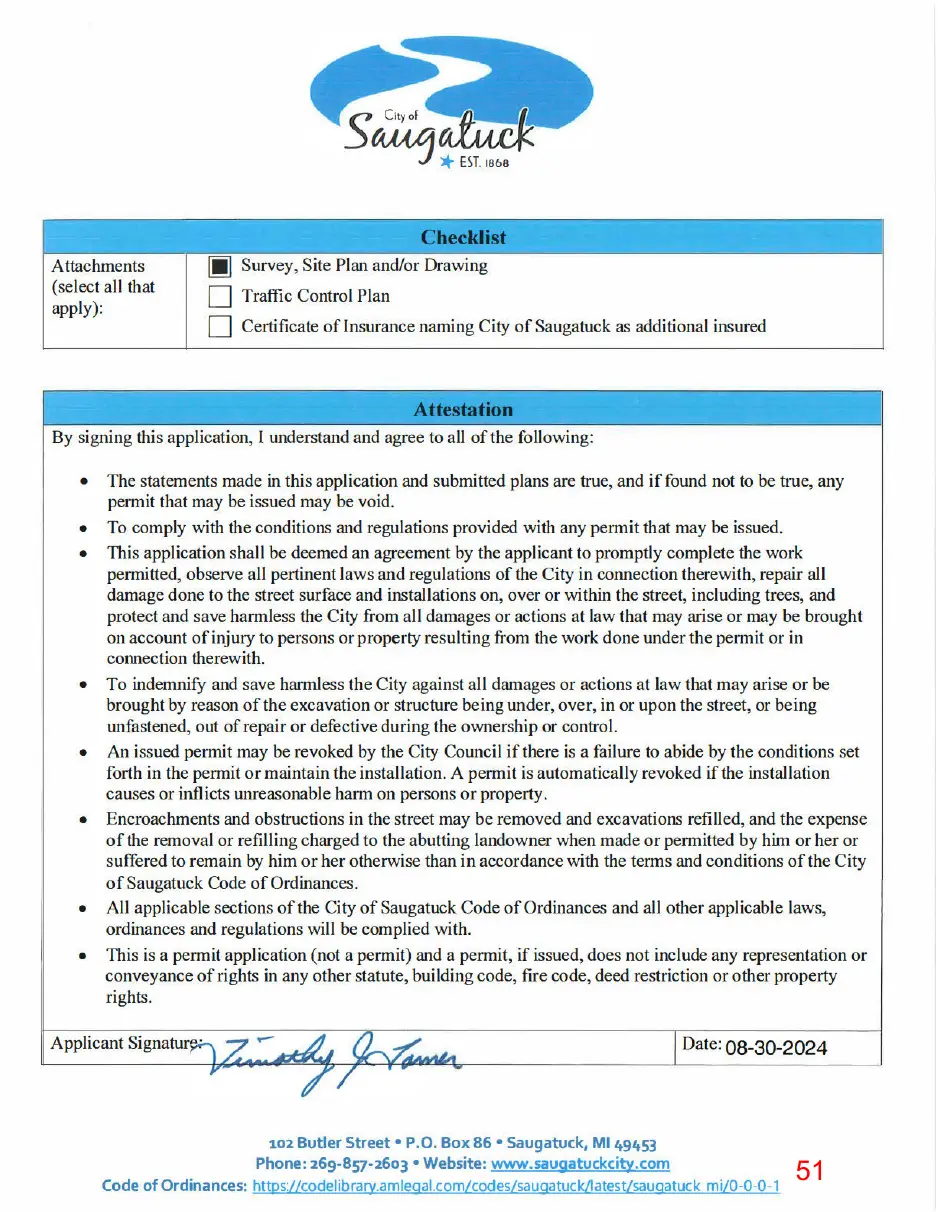 Page 51 of the packet, a scanned page