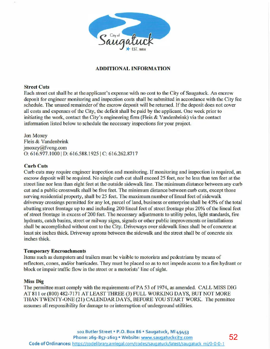 Page 52 of the packet, a scanned page