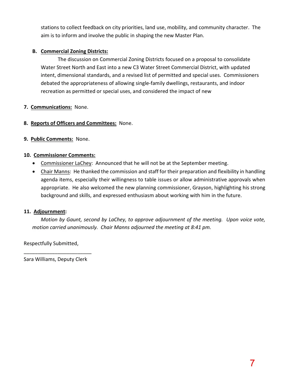 Page 7 of the packet; its text follows