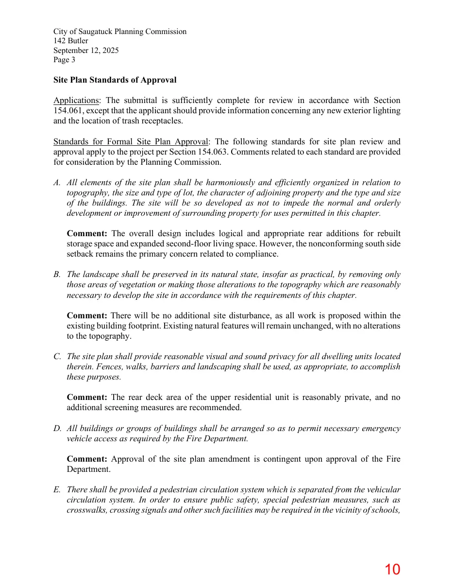 Page 10 of the packet; its text follows
