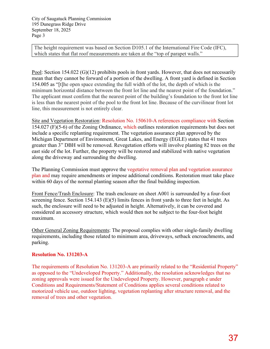 Page 37 of the packet; its text follows