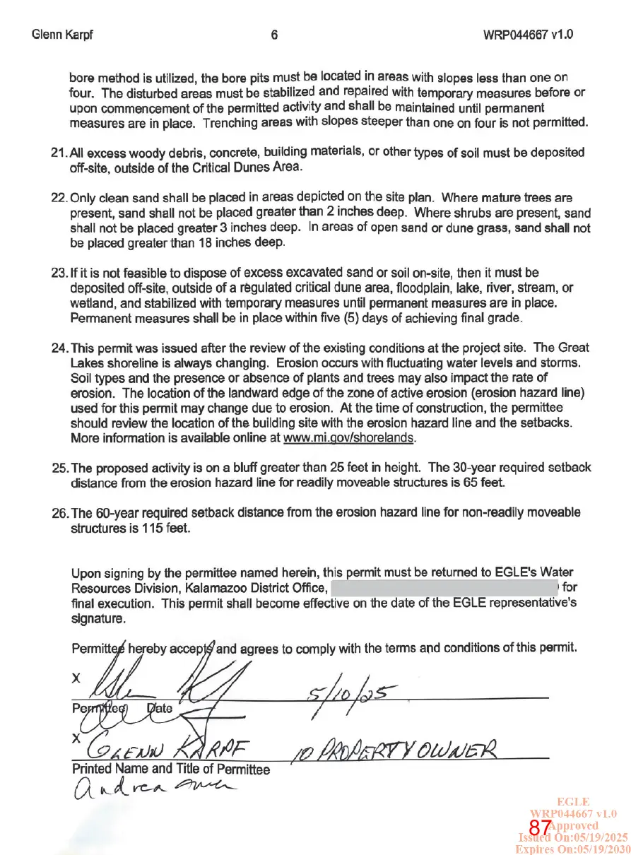 Page 87 of the packet, a scanned page