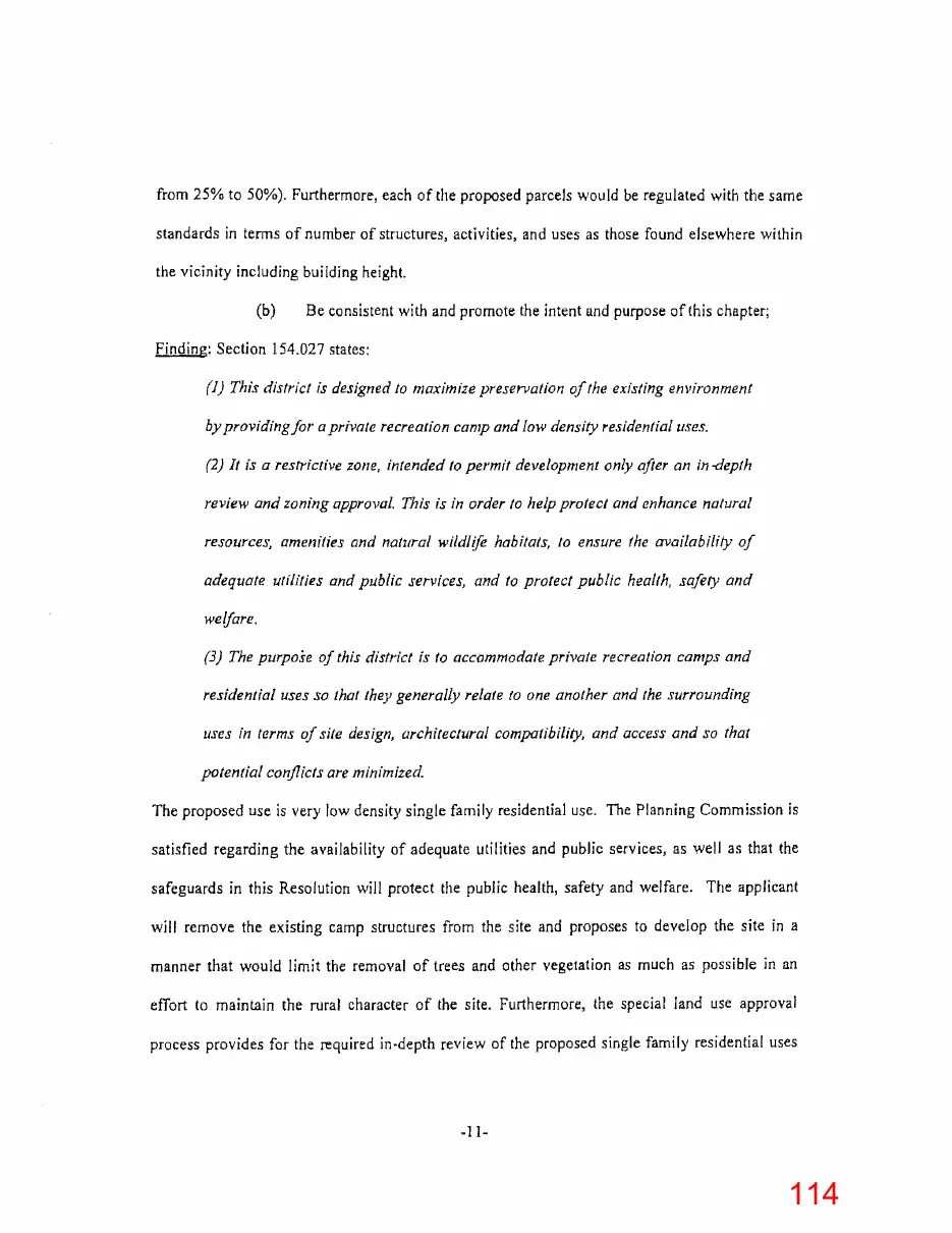 Page 114 of the packet; its text follows