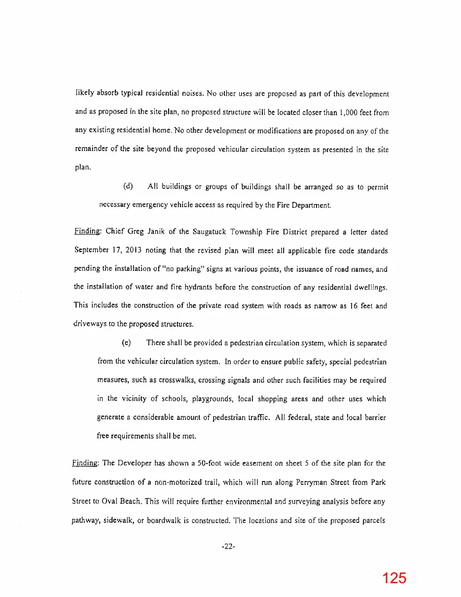 Page 125 of the packet; its text follows