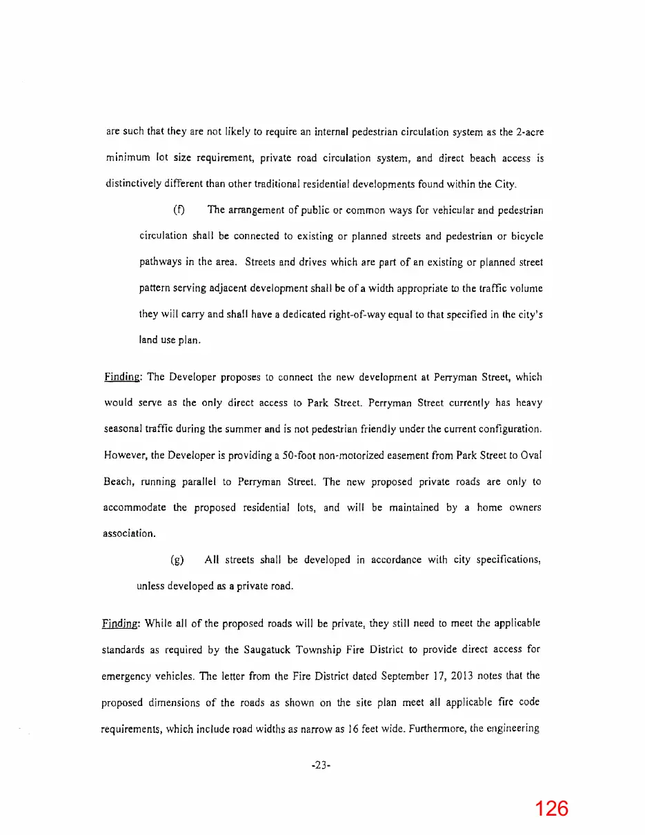 Page 126 of the packet; its text follows