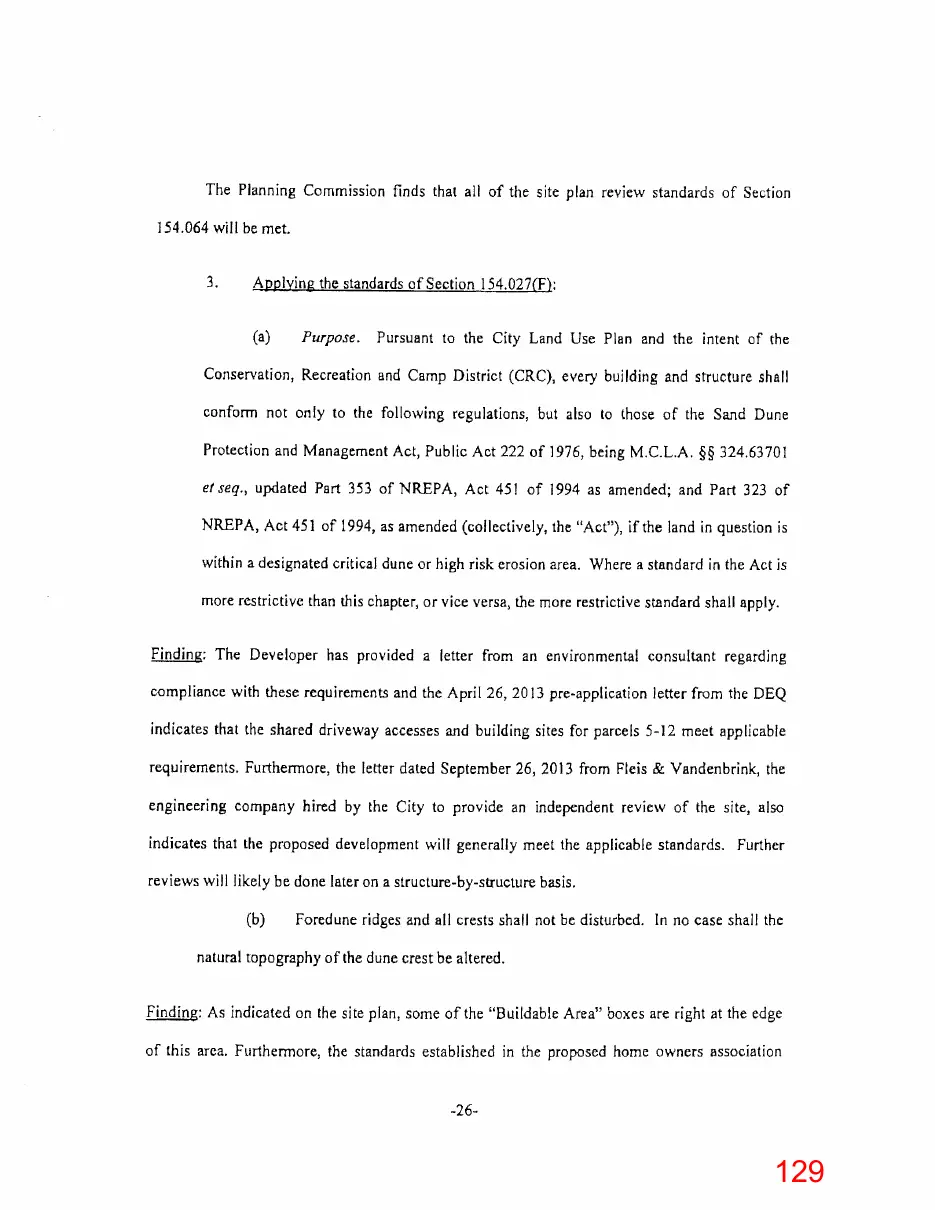 Page 129 of the packet; its text follows