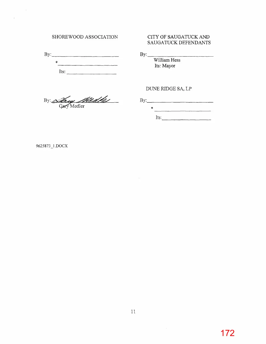 Page 172 of the packet; its text follows
