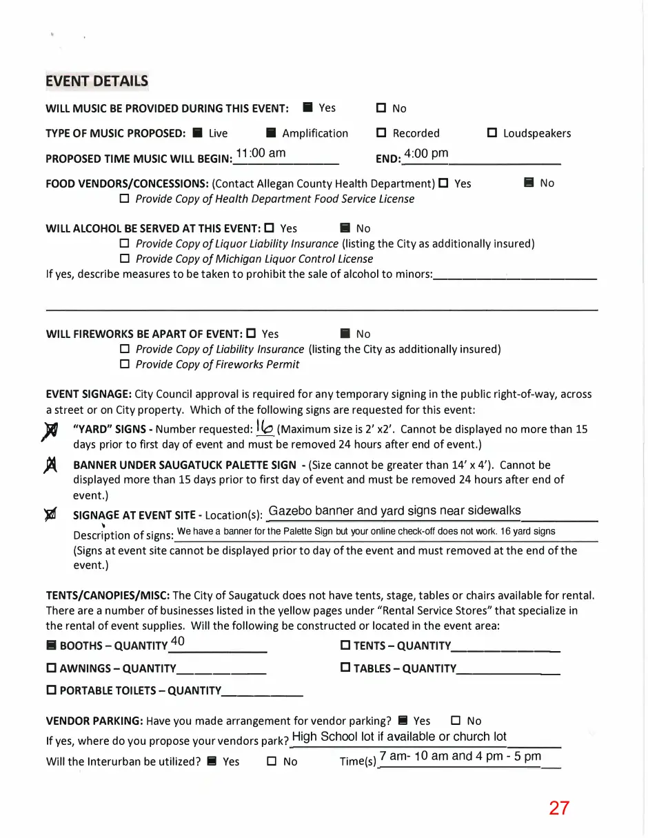 Page 27 of the packet; its text follows