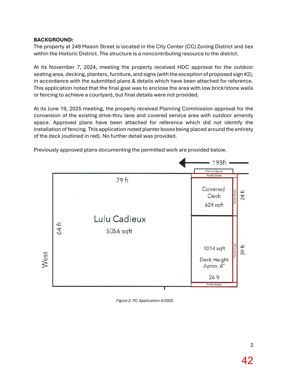 Page 42 of the packet; its text follows