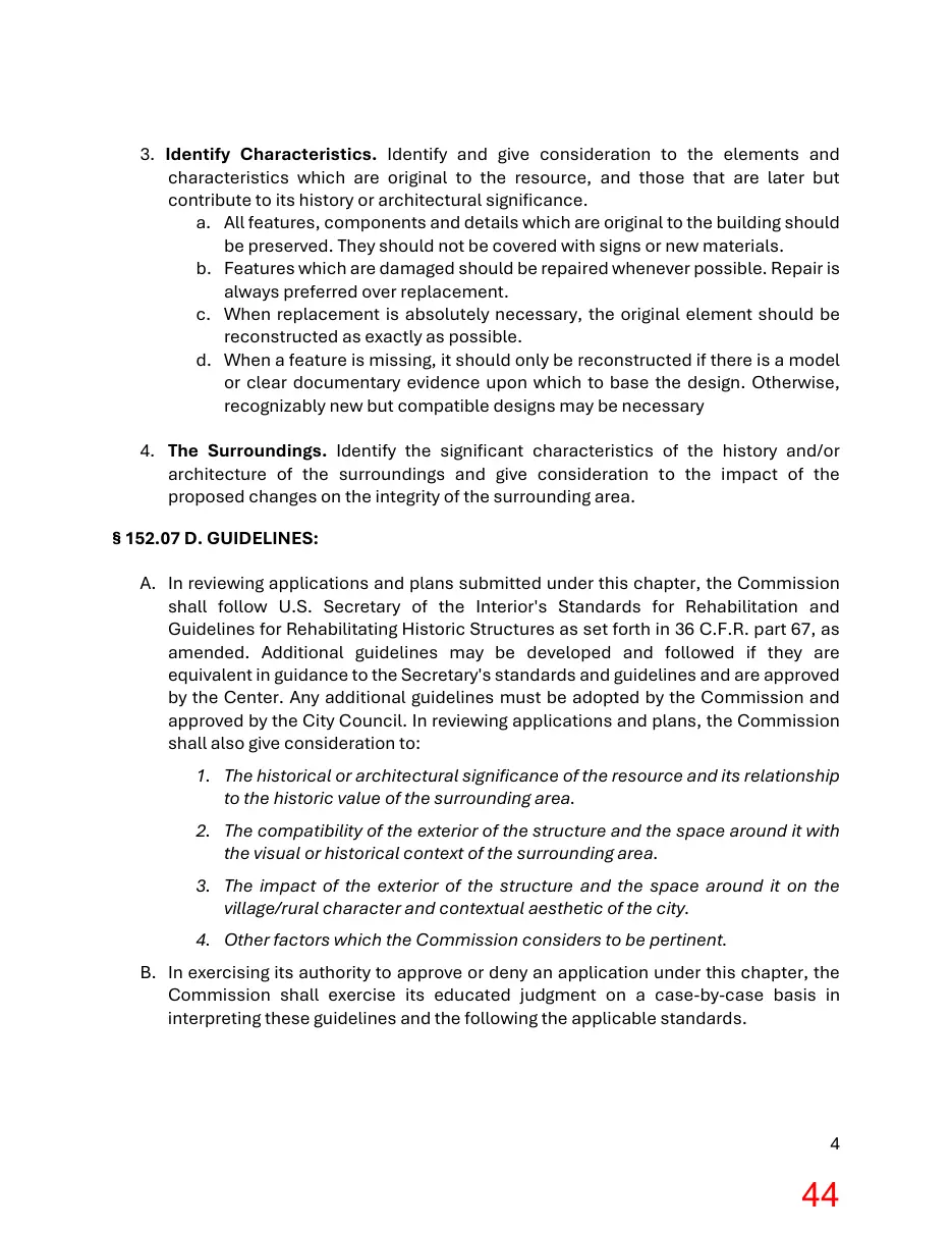 Page 44 of the packet; its text follows