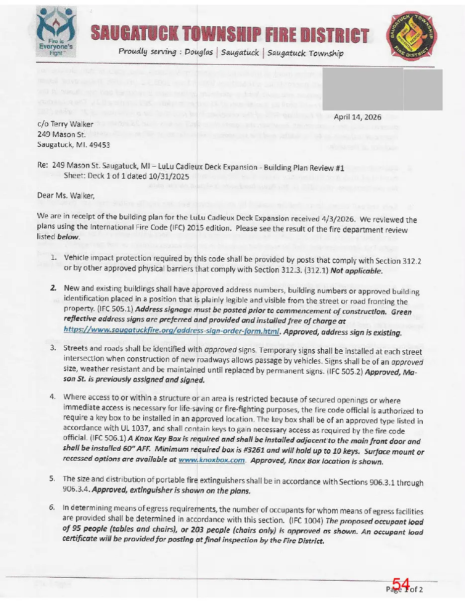 Page 54 of the packet, a scanned page
