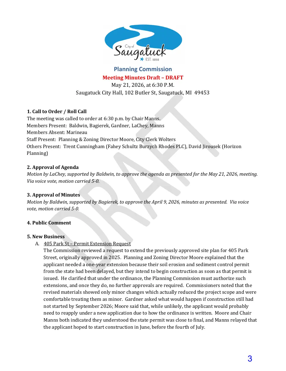 Page 3 of the packet; its text follows
