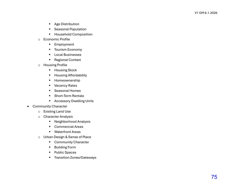 Page 75 of the packet; its text follows